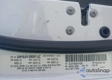 2014 Dodge Challenger Sxt Plus from USA, damaged, VIN 2C3CDYAG8EH274369